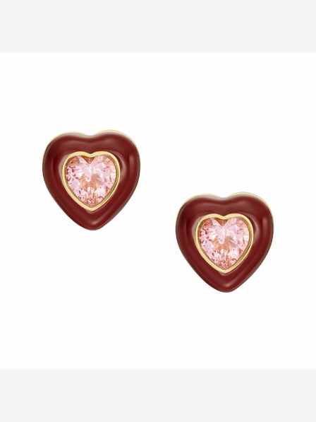 Fossil Γυναικεία επίχρυσα σκουλαρίκια Fossil JA7228710