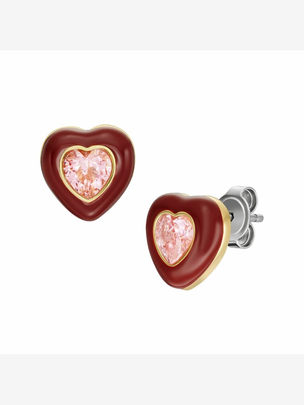 Fossil Γυναικεία επίχρυσα σκουλαρίκια Fossil JA7228710