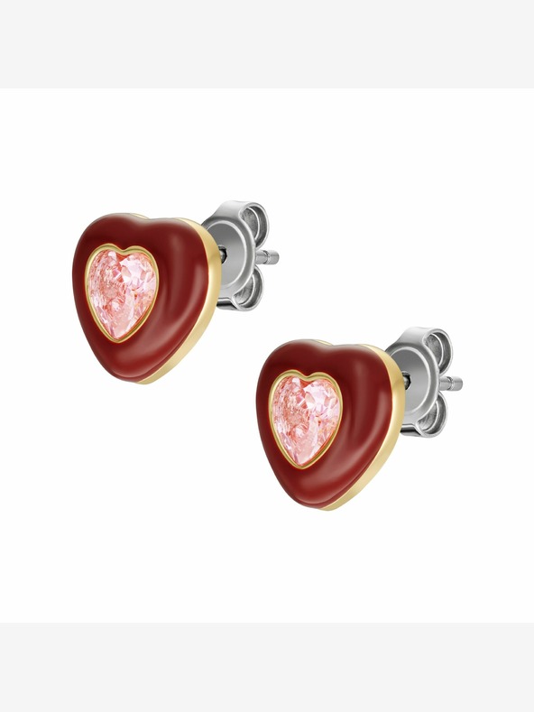 Fossil Γυναικεία επίχρυσα σκουλαρίκια Fossil JA7228710