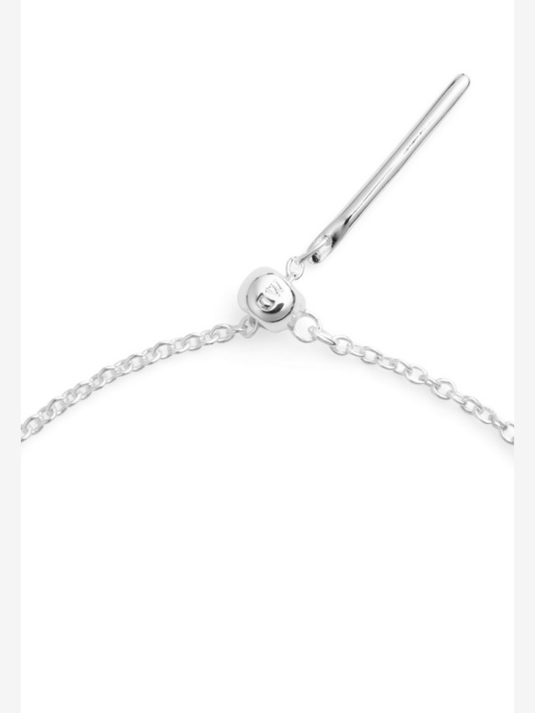 Daniel Wellington Ασημένιο βραχιόλι Daniel Wellington με αλυσίδα γοητείας DW00401045