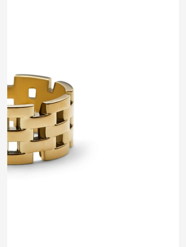 Daniel Wellington Δαχτυλίδι Daniel Wellington από χρυσό ατσάλι 5 κρίκων