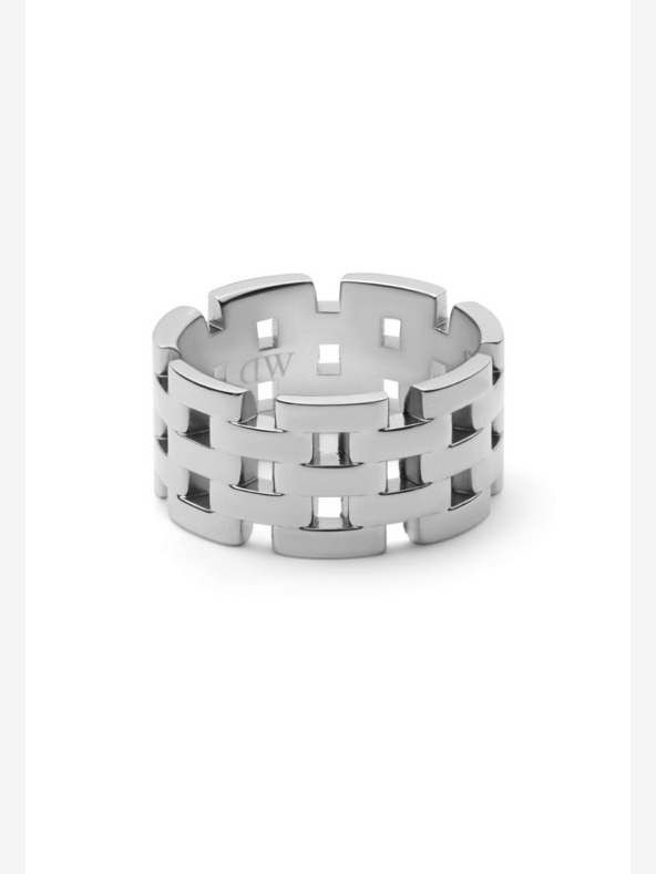 Daniel Wellington Daniel Wellington δαχτυλίδι από ασημένιο χάλυβα 5 κρίκων