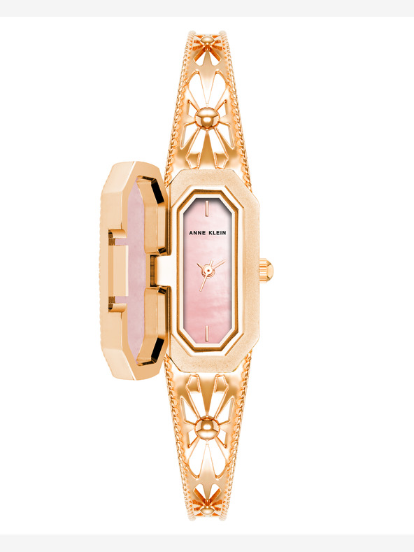 Anne Klein Anne Klein AK/ 4112RQRG γυναικείο τετράγωνο ρολόι