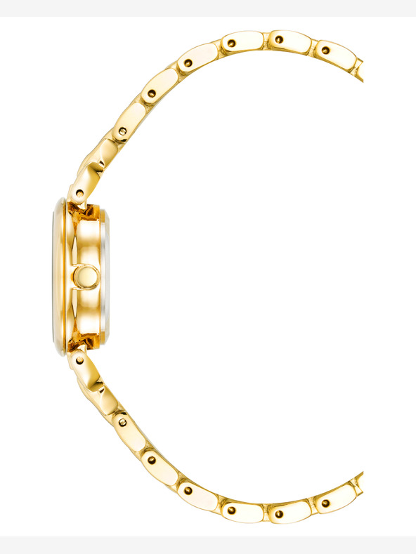 Anne Klein Anne Klein AK/ 4144GPST γυναικείο ρολόι και σετ δώρου με βραχιόλι