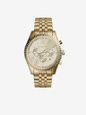 Michael Kors Michael Kors Lexington Gold Unisex ρολόι