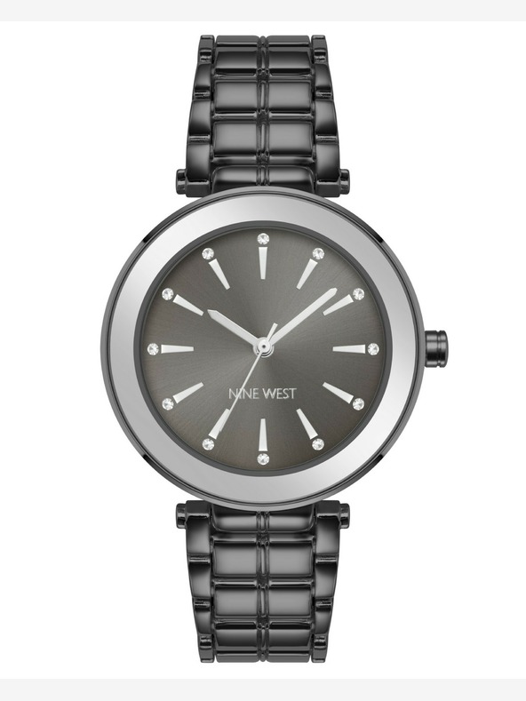 Nine West	 Γυναικείο στρογγυλό ρολόι Nine West