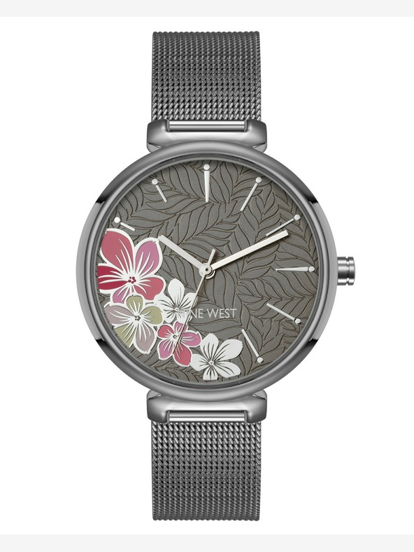 Nine West	 Γυναικείο στρογγυλό ρολόι Nine West