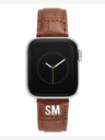 Steve Madden Steve Madden Women's Brown Vegan Leather Strap for Apple Watch 38/40/41mm , WS/1002SVHY384041