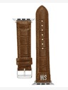 Steve Madden Steve Madden Women's Brown Vegan Leather Strap for Apple Watch 38/40/41mm , WS/1002SVHY384041