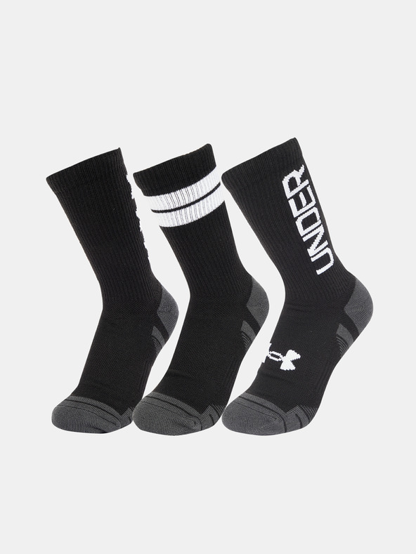 Under Armour Unisex κάλτσες Under Armour UA Perf Tech Nov Crew (3 ζεύγη)