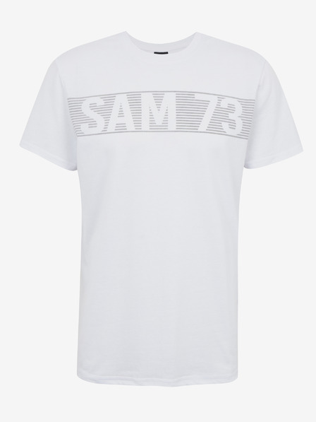 Sam 73 Λευκό ανδρικό t-shirt SAM 73 Barry