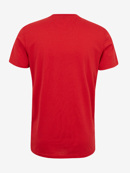Sam 73 Κόκκινο ανδρικό t-shirt SAM 73 Barry