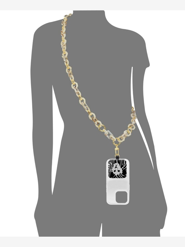 Anne Klein Πλαστική αλυσίδα crossbody για κινητό τηλέφωνο Anne Klein WK4028GPIV