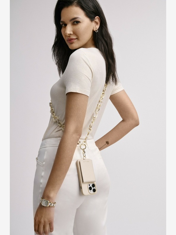 Anne Klein Πλαστική αλυσίδα crossbody για κινητό τηλέφωνο Anne Klein WK4028GPIV