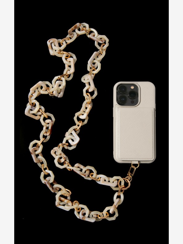 Anne Klein Πλαστική αλυσίδα crossbody για κινητό τηλέφωνο Anne Klein WK4028GPIV