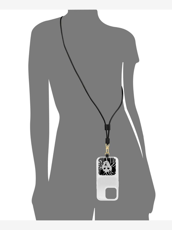 Anne Klein Anne Klein WK/4024BKBK σταυρό για το κινητό τηλέφωνο με κορδόνι