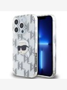 Karl Lagerfeld Karl Lagerfeld IML Electroplated Karl Head Back Cover για iPhone 15 Pro Max Διαφανές