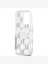 Karl Lagerfeld Karl Lagerfeld IML Electroplated Karl Head Back Cover για iPhone 15 Pro Max Διαφανές