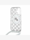 Karl Lagerfeld Karl Lagerfeld IML Monogram Crossbody K&CH Heads MagSafe Back Cover για iPhone 16 Διαφανές