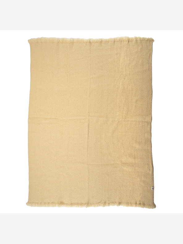 Balkanova Μαλλί ριχτάρι Karandila VII λευκό άβαφο