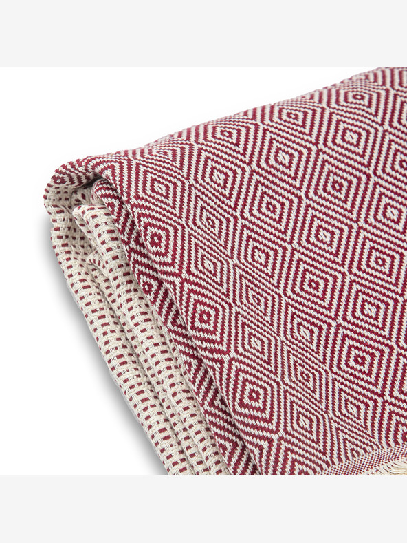 Balkanova Βαμβακερό κάλυμμα Nefes III - κόκκινο κεράσι