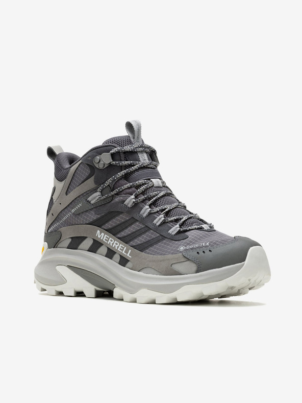 Merrell MERRELL Moab Speed 2 Mid GTX Ανδρικά γκρι αστράγαλο Εξωτερικά αθλητικά παπούτσια
