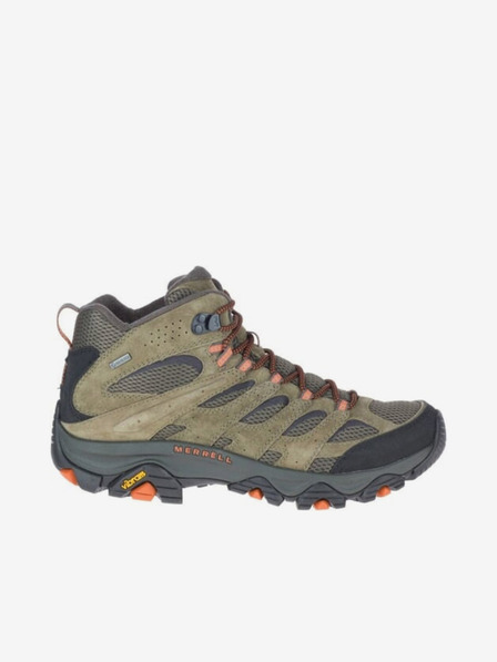 Merrell Πράσινα ανδρικά αθλητικά παπούτσια εξωτερικού χώρου αστραγάλου MERRELL Moab 3 Mid GTX