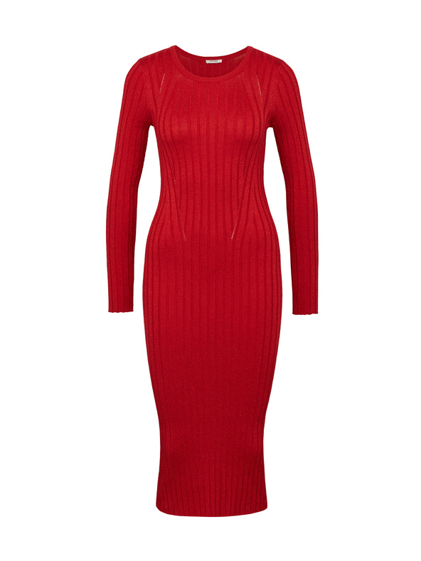 Orsay Κόκκινο γυναικείο μίντι φόρεμα ORSAY