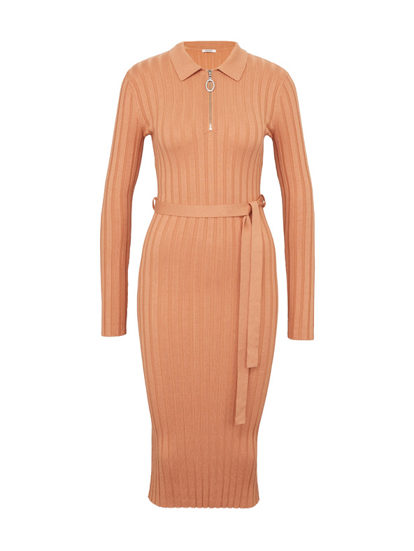 Orsay Ανοιχτό καφέ γυναικείο μίντι φόρεμα ORSAY