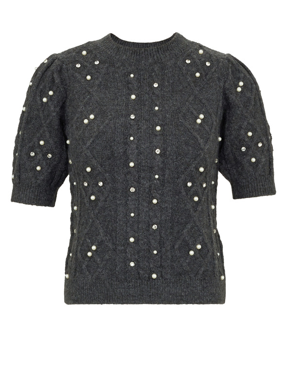 Orsay Σκούρο γκρι γυναικείο πουλόβερ ORSAY