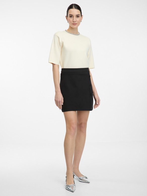 Orsay Μαύρη γυναικεία φούστα ORSAY