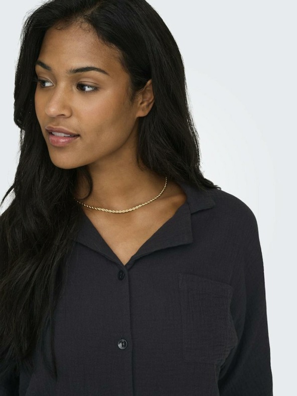 ONLY Σκούρο γκρι Γυναικεία μπλούζα ΜΟΝΟ Thyra