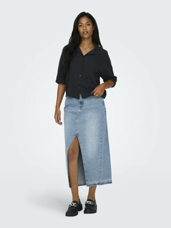 ONLY Σκούρο γκρι Γυναικεία μπλούζα ΜΟΝΟ Thyra