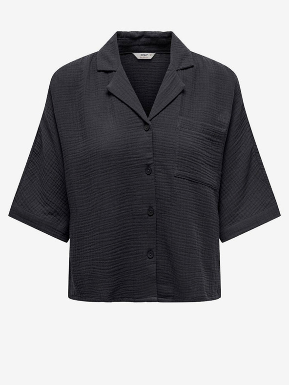 ONLY Σκούρο γκρι Γυναικεία μπλούζα ΜΟΝΟ Thyra