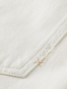 Scotch & Soda Λευκό γυναικείο φαρδύ τζιν Scotch & Soda