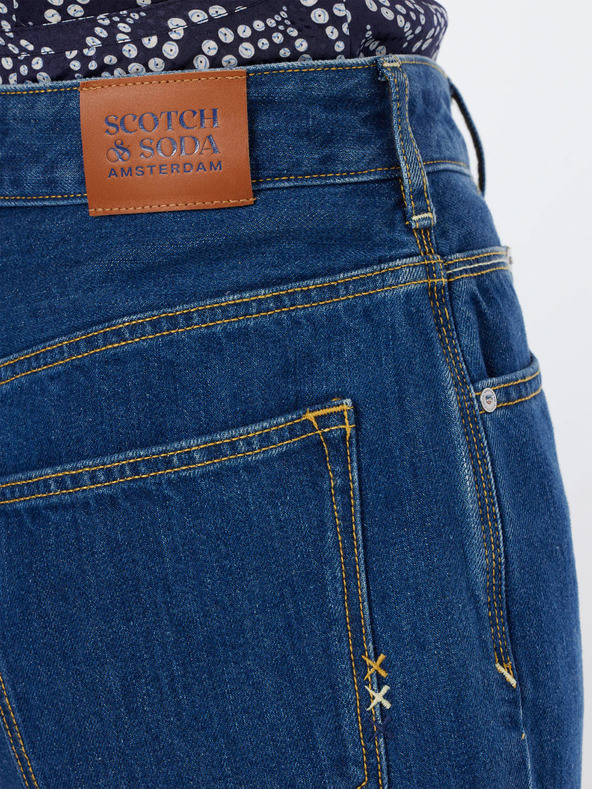 Scotch & Soda Γυναικείο μπλε τζιν bootcut Scotch & Soda