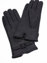 Orsay Μαύρα γυναικεία δερμάτινα γάντια ORSAY