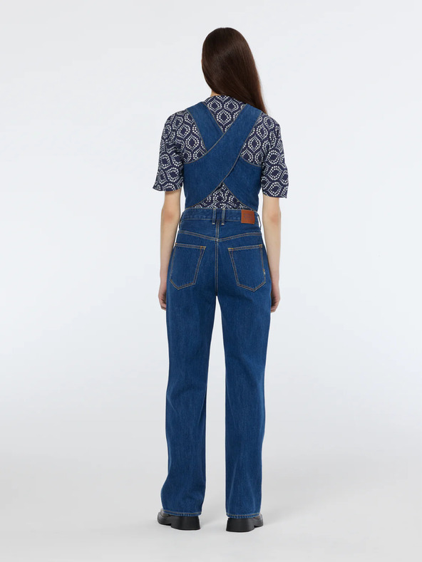 Scotch & Soda Scotch & Soda μπλε γυναικείο τζιν γιλέκο