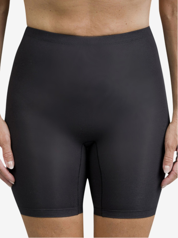 Bellinda Μαύρο γυναικείο σορτς με κορδόνι Bellinda BAMBUS COMFORT SHORTS