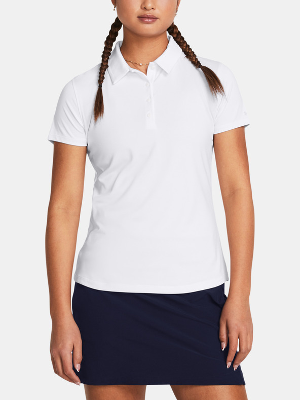 Under Armour Γυναικεία Under Armour UA Playoff SS Polo-WHT