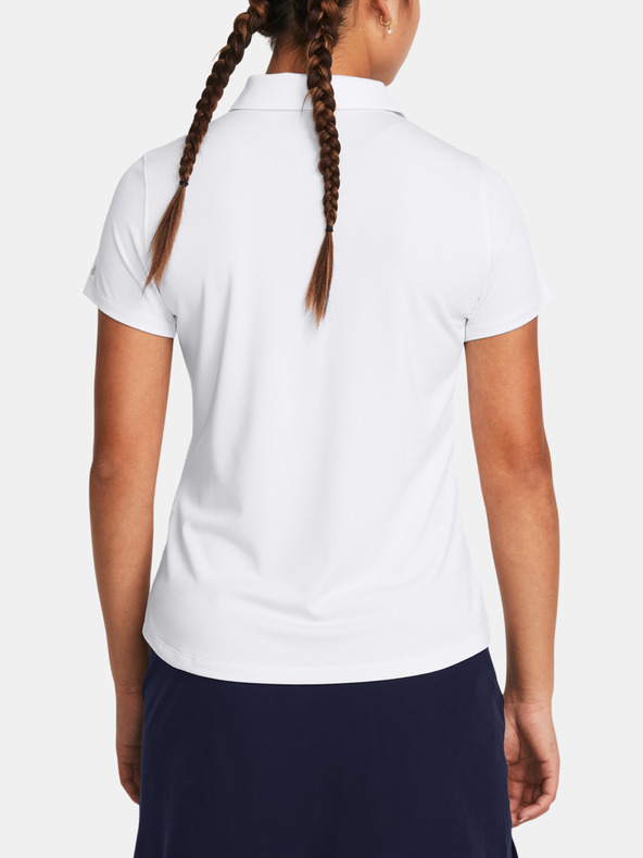 Under Armour Γυναικεία Under Armour UA Playoff SS Polo-WHT