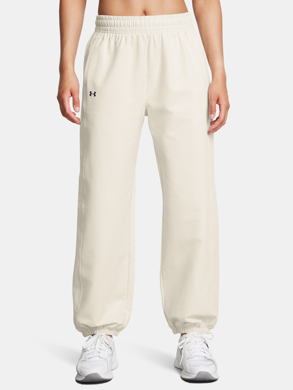 Under Armour Γυναικείο παντελόνι Under Armour Armoursport Swoven Pant-WHT
