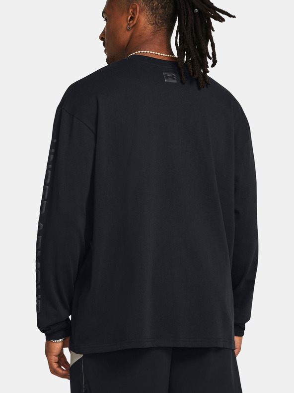 Under Armour Ανδρικά Under Armour UA HW TONAL WORDMARK LS-BLK