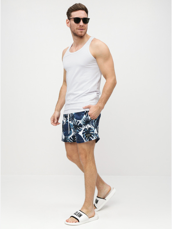 Jack & Jones Λευκό ανδρικό βασικό μπλουζάκι Jack & Jones