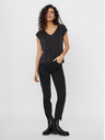 Vero Moda Μαύρο μπλουζάκι VERO MODA Filli