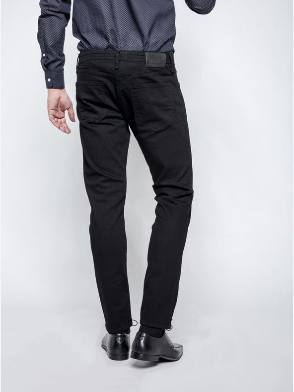 Jack & Jones Μαύρο ανδρικό τζιν Jack & Jones Glenn Jeans
