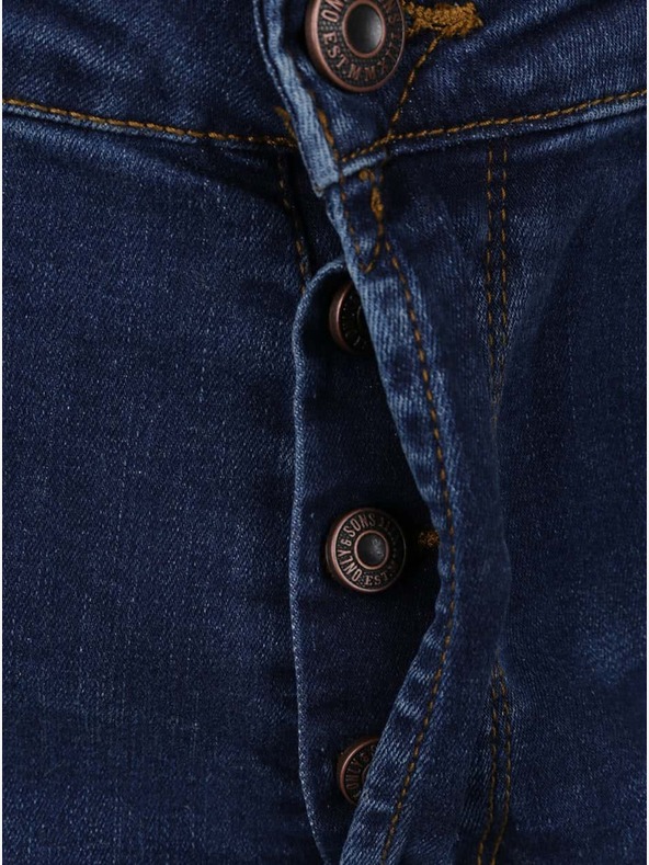 ONLY & SONS Μπλε τζιν με πλυμένο εφέ ONLY & SONS Weft