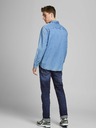Jack & Jones Σκούρο μπλε slim fit τζιν Jack & Jones Clark