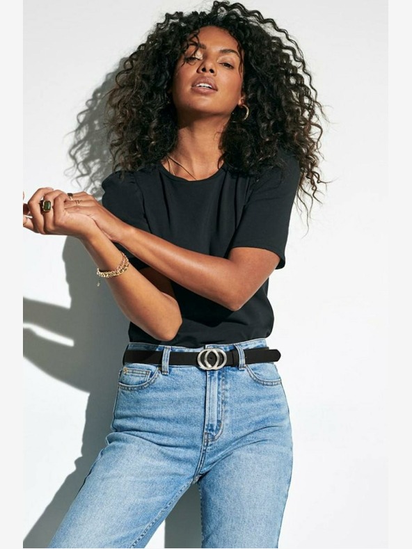 ONLY Μαύρη γυναικεία ζώνη ONLY Rasmi