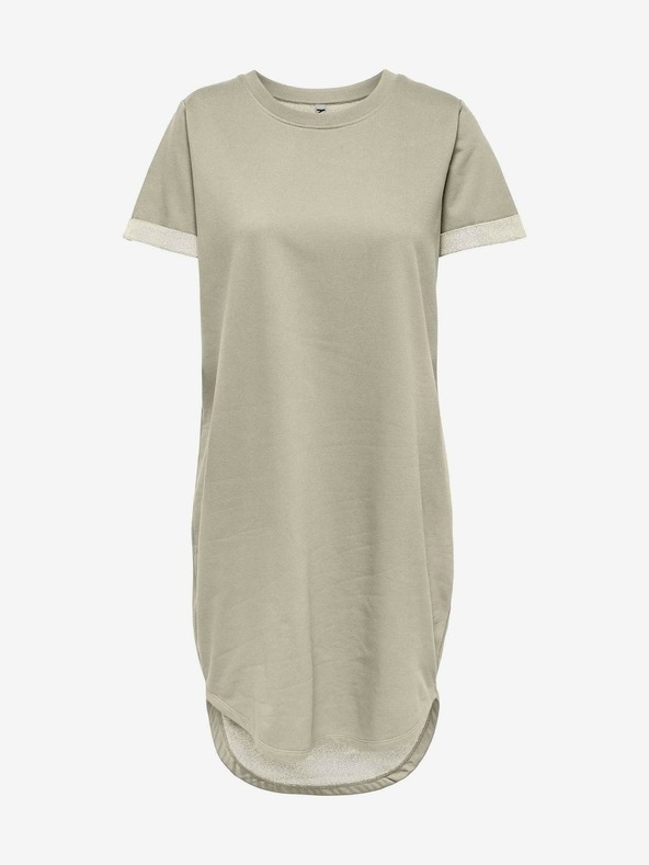 Jacqueline de Yong Μπεζ βασικό φόρεμα JDY Ivy